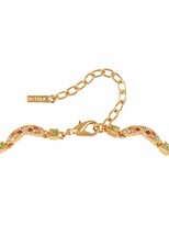 Thumbnail for your product : Susan Caplan Vintage 1980s D'Orlan embellished curved necklace