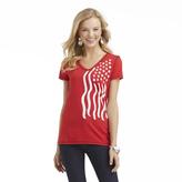 Thumbnail for your product : U.S. Polo Assn. Junior's Graphic T-Shirt - American Flag