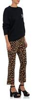 Thumbnail for your product : Frame Women's Cotton-Blend Velveteen Flared Crop Pants