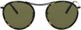 Thumbnail for your product : Oliver Peoples OV1219S Dark Tortoiseshell-Look MP-3 Sunglasses