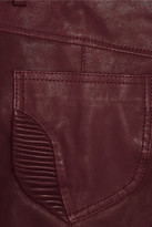 Thumbnail for your product : Balmain Pierre Leather skinny pants