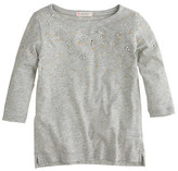 Thumbnail for your product : J.Crew Girls' small stone embellished T-shirt