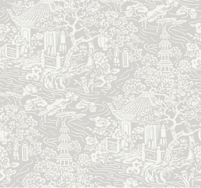 York Wall Coverings Chinoiserie 27' L x 27\