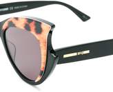 Thumbnail for your product : McQ Eyewear leopard cat eye sunglasses