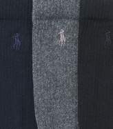 Thumbnail for your product : Polo Ralph Lauren Crew Socks (3 pack)