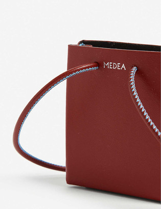 Medea Logo-embossed mini leather bag