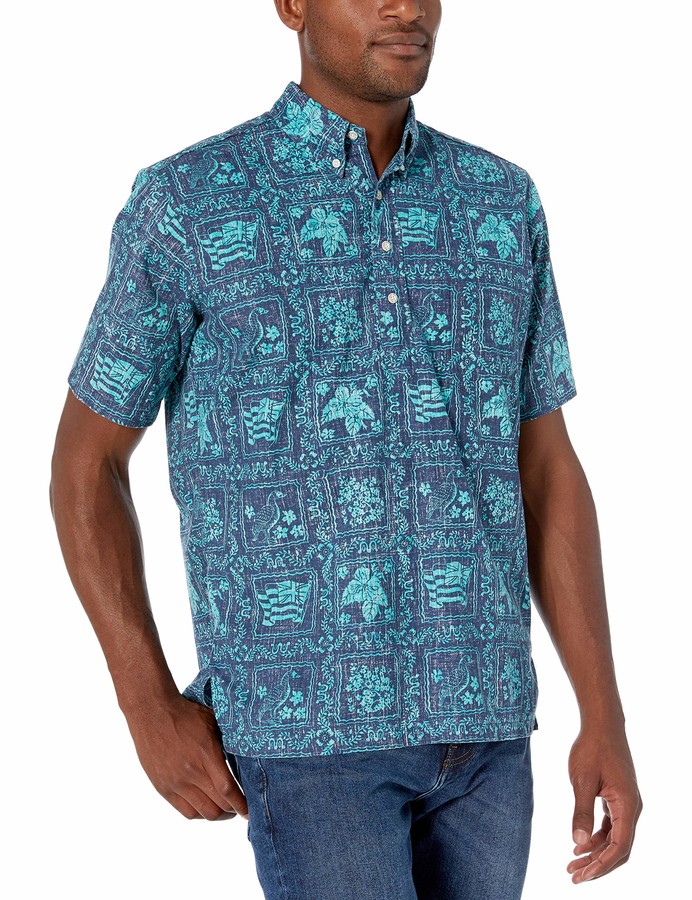 pullover hawaiian shirt