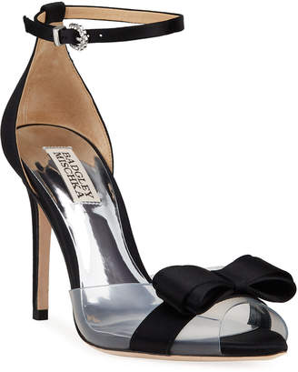 badgley mischka faith ankle strap pump