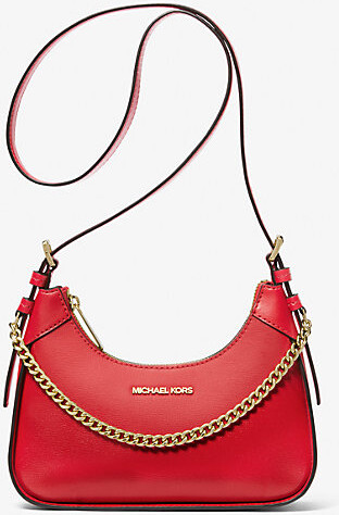 Red Structured Purse