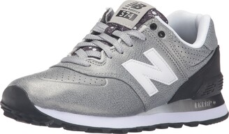 New Balance Silver Women's Shoes | ShopStyle