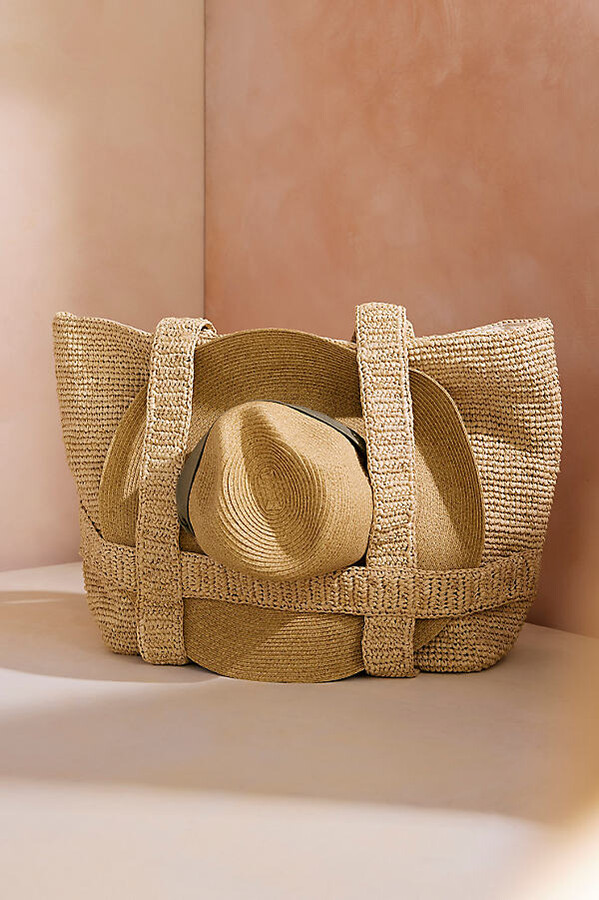 terrain Raffia Traveler Bag at