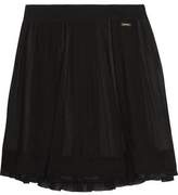 Thumbnail for your product : Just Cavalli Plissé-Voile Mini Skirt