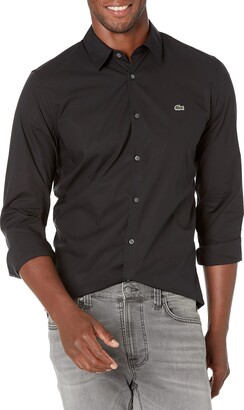 Lacoste Poplin Shirt | Shop the world's largest collection of fashion |  ShopStyle
