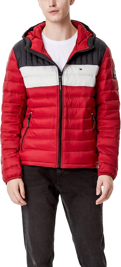 Tommy Hilfiger Men's Water Resistant Ultra Loft Filled Hooded Puffer Jacket  - ShopStyle