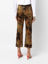 Thumbnail for your product : Jean Paul Gaultier Pre-Owned 2000s Camouflage Cropped Trousers
