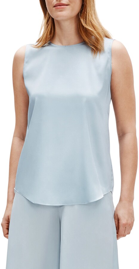 eileen fisher silk tank sale