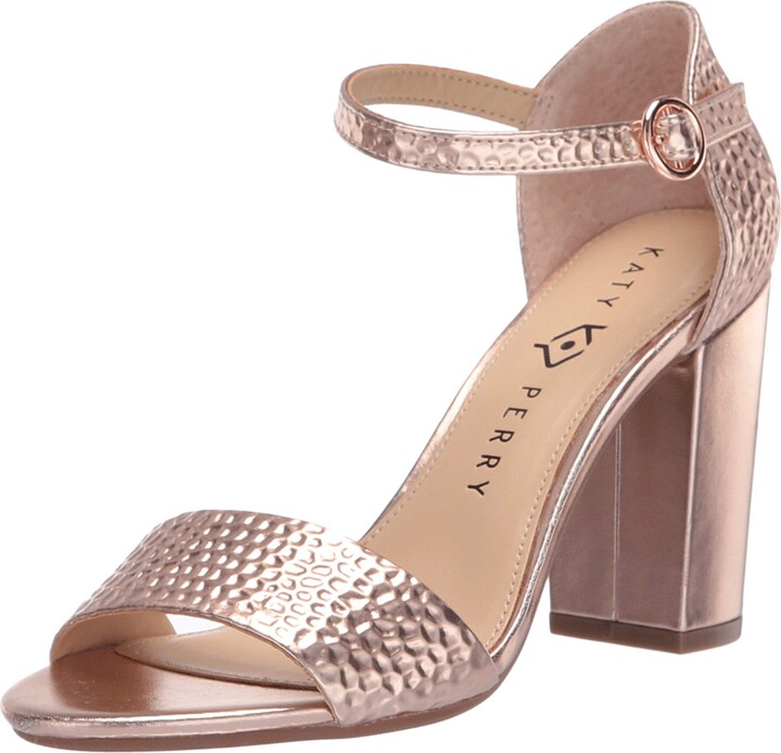 rose gold shoes heels