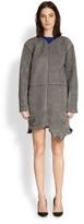 Thumbnail for your product : Alexander Wang Suede & Shearling Sweater Dress