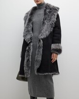 Thumbnail for your product : Fleurette Bari Oversize Shearling Coat