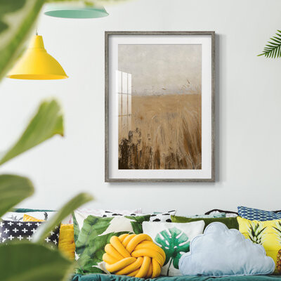 Winston Porter Vintage Landscape CCLXVI -Framed Print