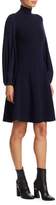 Thumbnail for your product : Akris Puff-Sleeve Rib-Knit Dress
