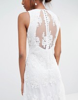 Thumbnail for your product : A Star Is Born Embellished Lace Maxi Dress