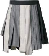 Thumbnail for your product : Thom Browne Altered Pleat Miniskirt
