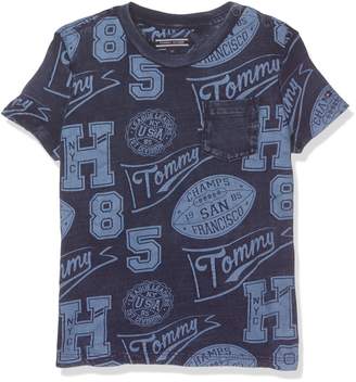 Tommy Hilfiger Boys' All-Over CN TEE S/S T-Shirt