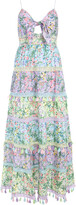 Thumbnail for your product : Alice + Olivia Karolina Tie Front Maxi Dress