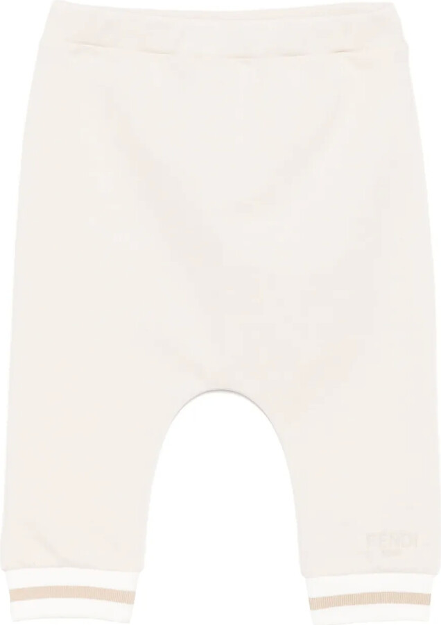 Ribbed-Cuff Tracksuit Bottoms