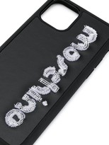 Thumbnail for your product : Moschino logo iPhone 11 Pro case