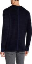 Thumbnail for your product : Kenneth Cole New York Striped Crew Neck Sweater