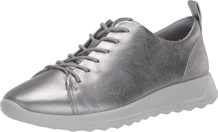 ecco silver trainers