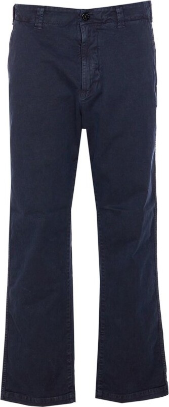 Stone Island Compass Patch Straight-Leg Trousers