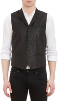 Thumbnail for your product : John Varvatos Stiff Linen Vest
