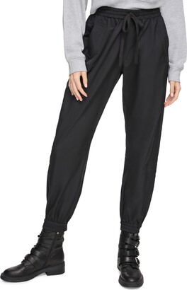 DKNY Women's Tie-Waist Pull-On Jogger Pants - ShopStyle
