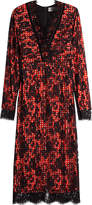 Thumbnail for your product : Preen by Thornton Bregazzi by Thornton Bregazzi Gingham Dress with Lace Overlay