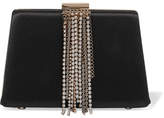 Thumbnail for your product : Lanvin Embellished Satin Clutch - Black