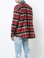 Thumbnail for your product : Fear Of God denim collar plaid shirt