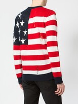 Thumbnail for your product : Balmain USA flag jumper