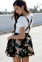 Thumbnail for your product : Forever 21 Floral Print Overall Dress