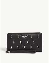 ZADIG & VOLTAIRE Compagnon flash leather wallet