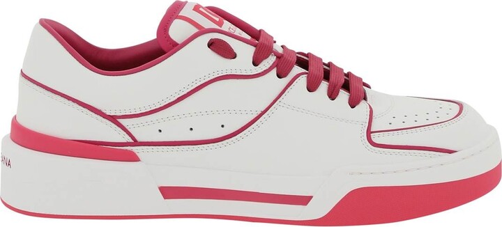 Dolce & Gabbana Women's Pink Sneakers & Athletic Shoes | ShopStyle