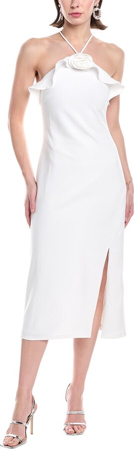 Rachel Rachel Roy Layla Rosette Midi Dress