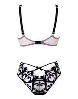Thumbnail for your product : Agent Provocateur Haylie Brief Nude And Black