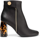 Stella McCartney - Faux Leather Ankle Boots - Black
