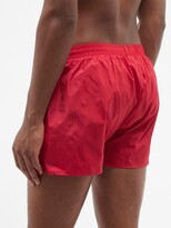 Thumbnail for your product : DSQUARED2 Icon-print Swim Shorts - Red