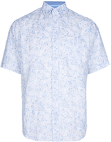 Thumbnail for your product : Blue Harbour Pure Linen Easy to Iron Floral Shirt