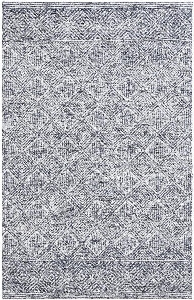Safavieh EbonyEBN204HandTuftedAreaRug-Charcoal/Ivory-4'x6'