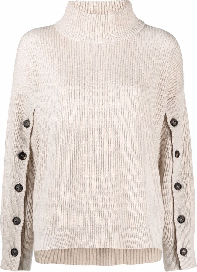block striped sweater